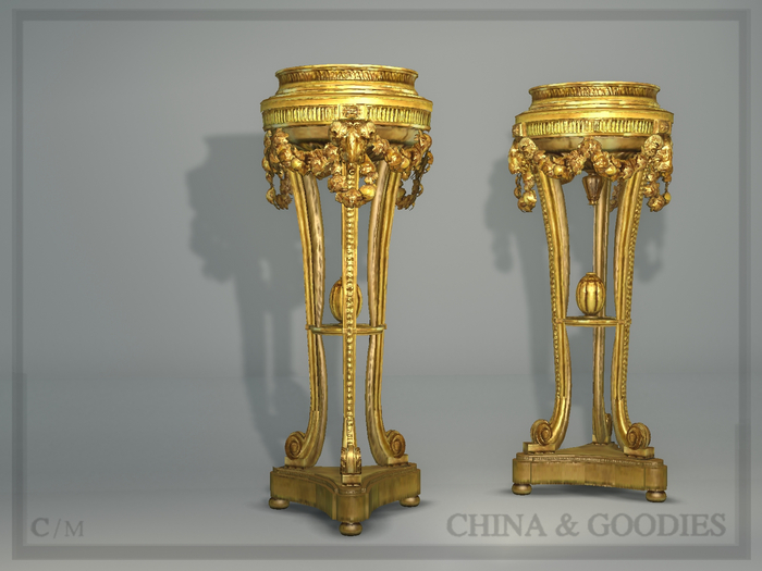 George III gilt torchere -C&G-