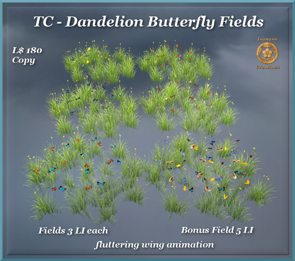 Dandelion Butterfly Fields