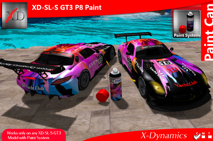 Paint Can XD-SL-S GT3- P8 Boxed