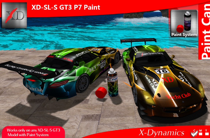 Paint Can XD-SL-S GT3- P7 Boxed