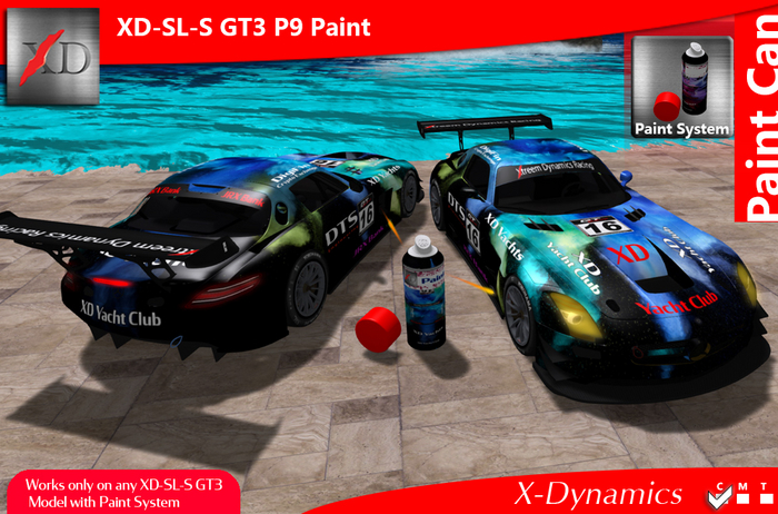 Paint Can XD-SL-S GT3- P9 Boxed