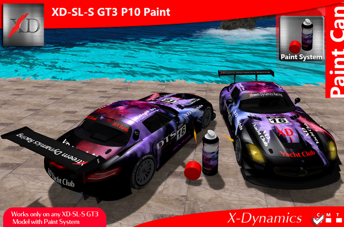 Paint Can XD-SL-S GT3- P10 Boxed