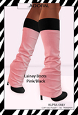 .ADORN.Lainey Boots Pink/Black KUPRA ONLY {HUD}