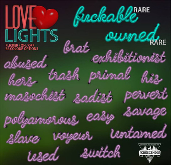 [Kres] Love Lights - Used