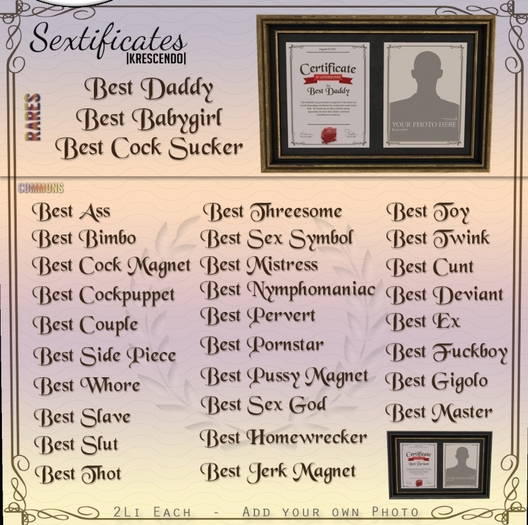 [Kres] Sextificates - Ex