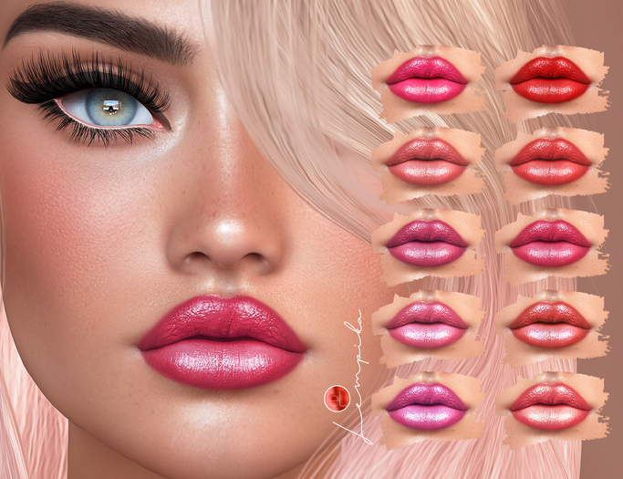 Lempika - 10 Lipstick Lelutka Evox #39 -DEMO-