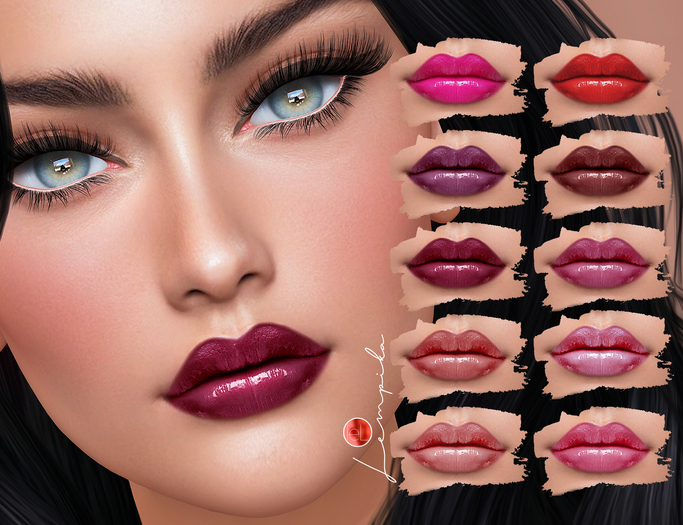 Lempika - 10 Lipstick Lelutka Evox #34 -DEMO-