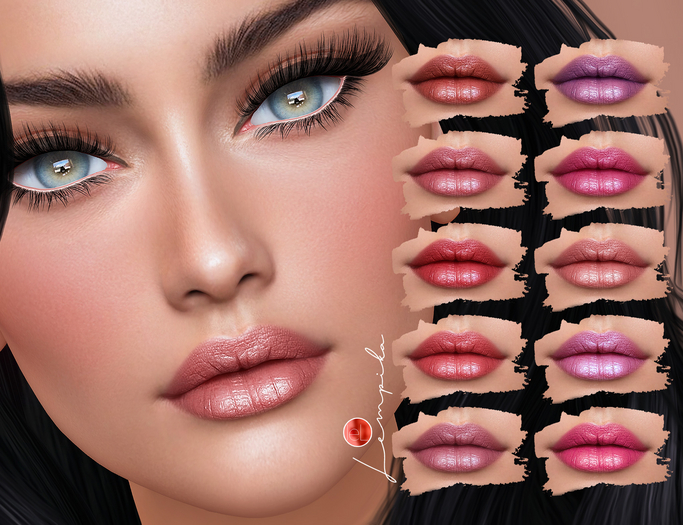 Lempika - 10 Lipstick Lelutka Evox #30  -DEMO-