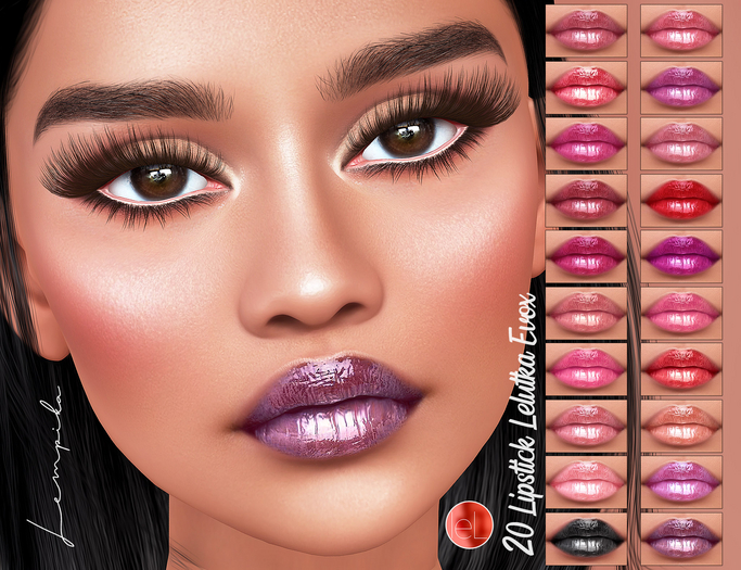 Lempika - 20 Lipstick Lelutka Evox #12 -DEMO-