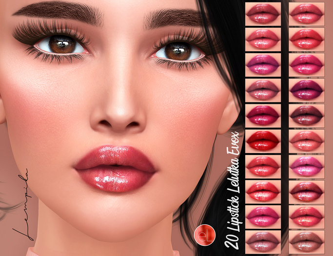 Lempika - 20 Lipstick Lelutka Evox #6 -DEMO-