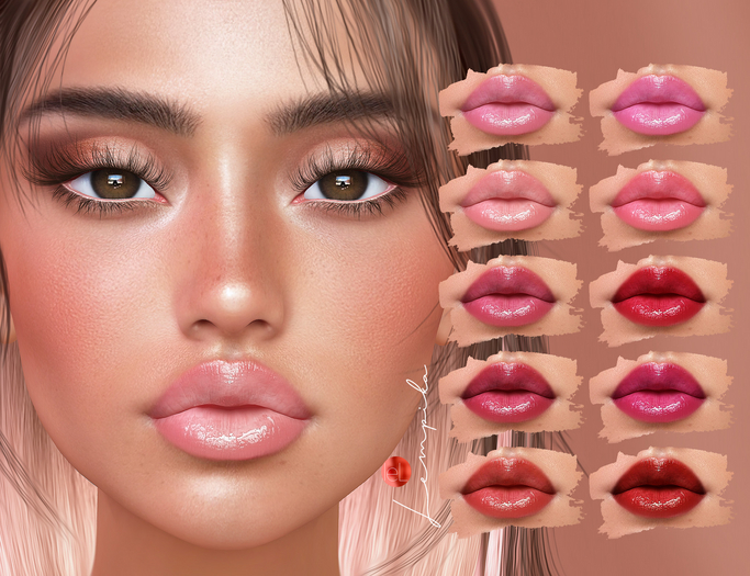 Lempika - 10 Lipstick Lelutka Evox #22 -DEMO-
