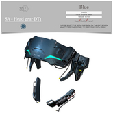 :::SOLE::: SA - Head gear DT1 (Blue)