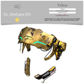 :::SOLE::: SA - Head gear DT1 (Yellow)