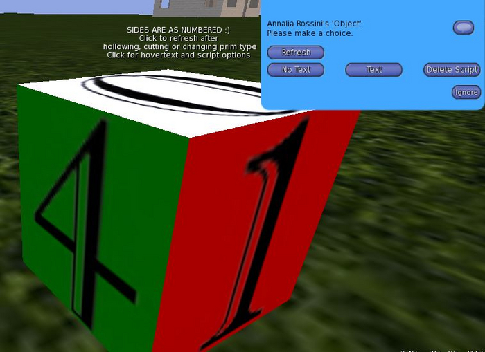 Side / Face Numbering Script