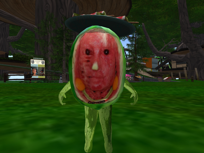avatar watermelon face