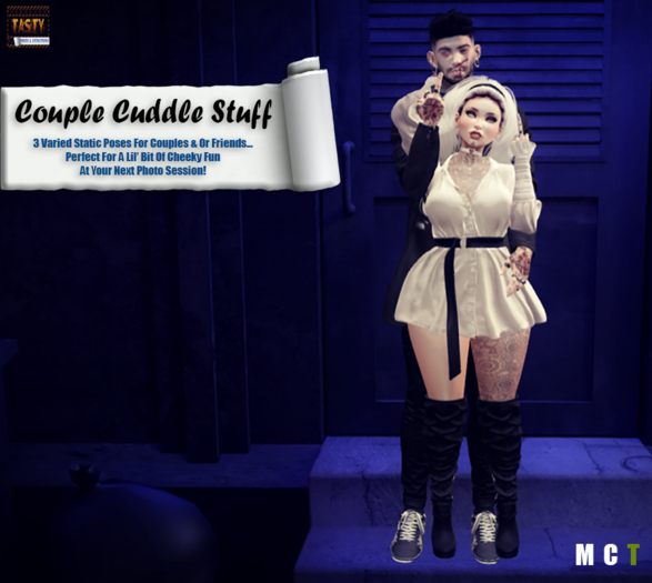 ..::Tasty Poses::.. Couple Cuddle & Stuffs (static poses)  *add