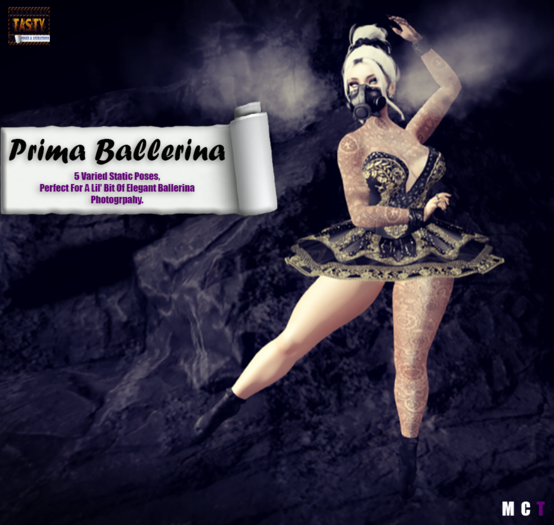 ..::Tasty Poses::.. Prima Ballerina Pose Set     **add me**