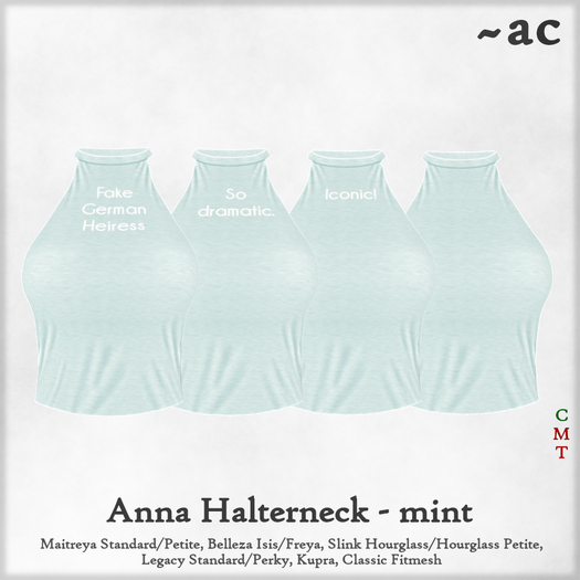 ~AC Anna Halterneck - mint