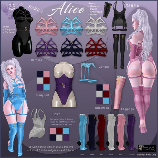 [The Forge] Alice Gown, White