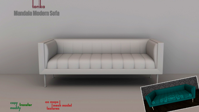 Torika Mandala Modern Sofa FP