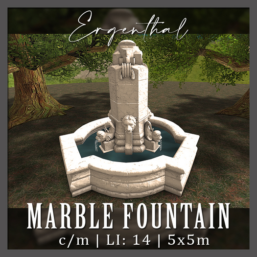 Ergenthal - Marble Fountain
