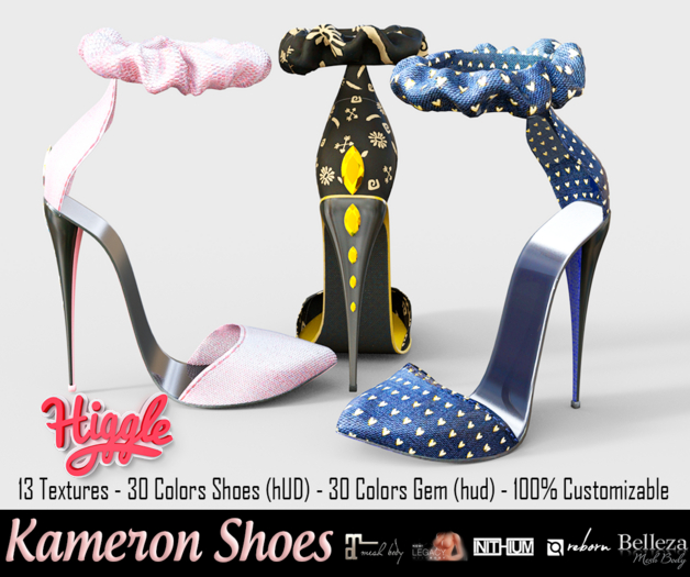 [HIGGLE] Shoes Heels Kameron 