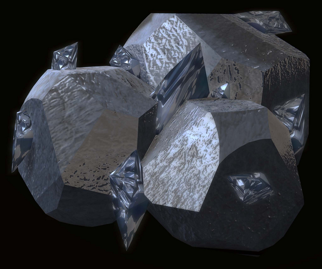 #Dreamn // DARK Crystal Rock Set [Blue]