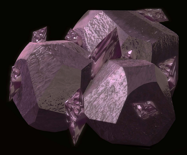 #Dreamn // DARK Crystal Rock Set [Pink]