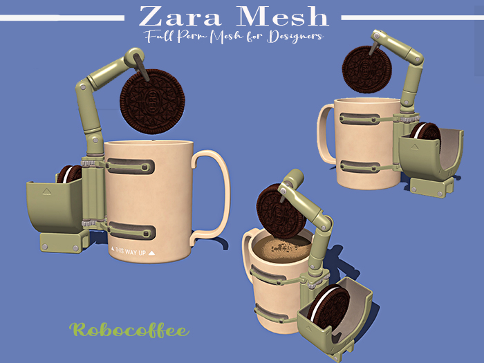 ZM - Kitchen - Robocoffee - FULL PERM MESH