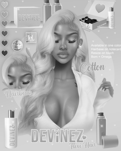 DEVINEZ // Cotton [ Flexi Hair ] Packed DEMO