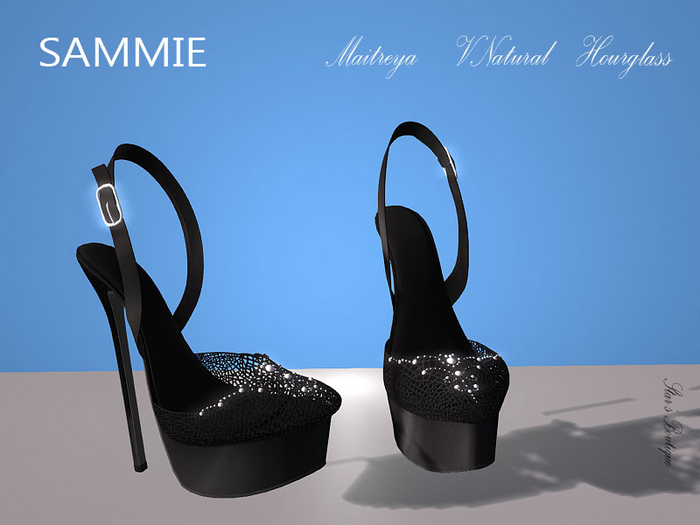 *SS** Sammie Black Heels