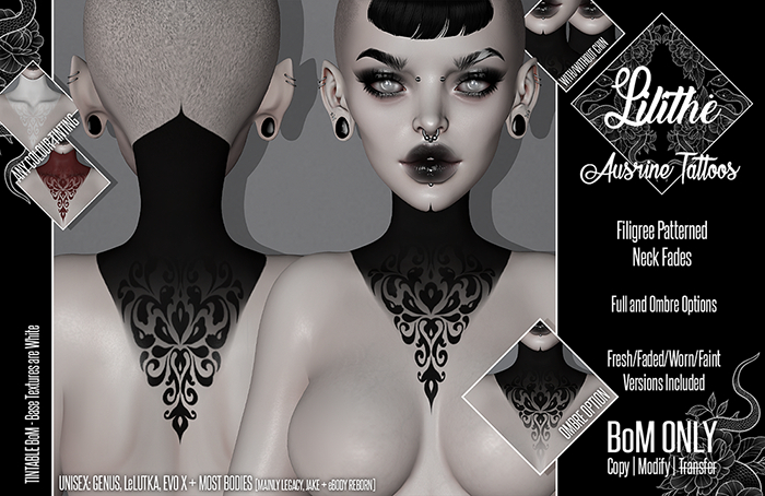Lilithe'// Ausrine Tattoos
