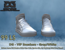 DG - Vip Sneakers - Grey White - Box