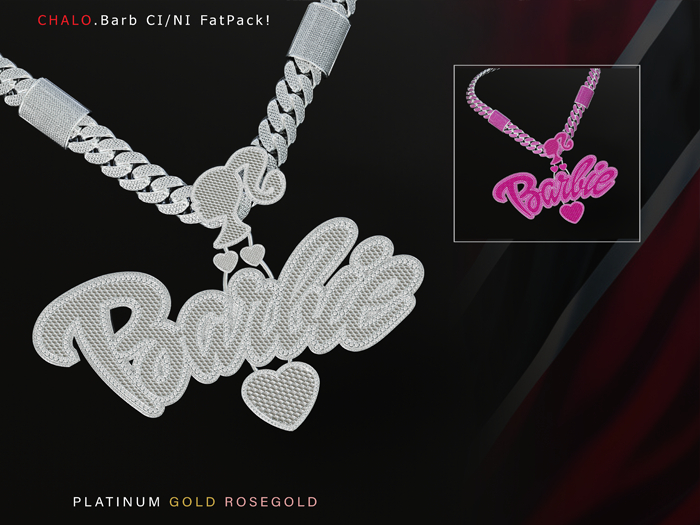 Chalo.Barb Cl/Ni Plat/Y-Gold