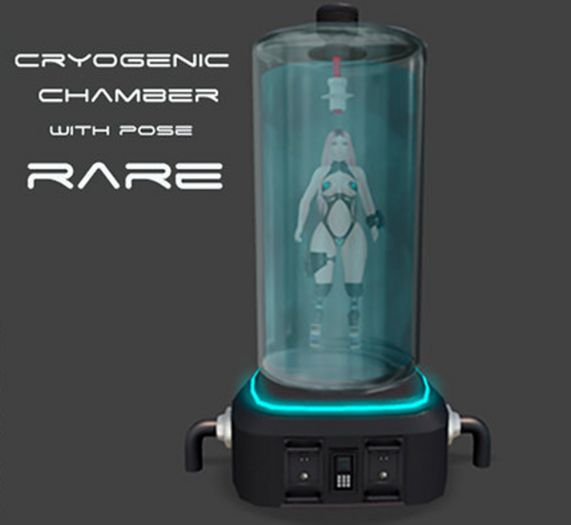 *Tentacio* Vania Cyborg. Cryogenic chamber RARE