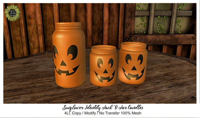 .:SID:. Jack 'O Jar Candles