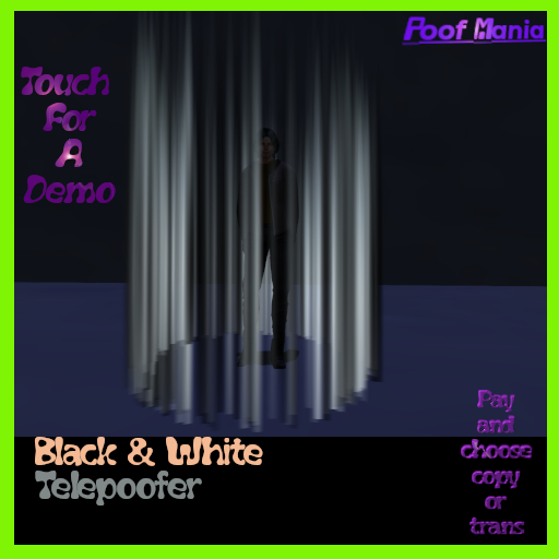 Black & White Telepoofer