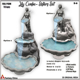 Full Perm Lily Combo- Sisters Set 8 ,BUY THE COMBO , TO SAVE LINDENS , THIS PACK INCLUDES 3 PARTS