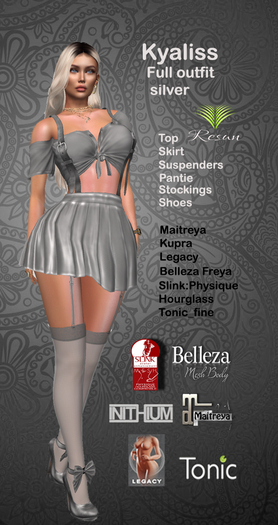 Res_Kyaliss Complete Outfit grey