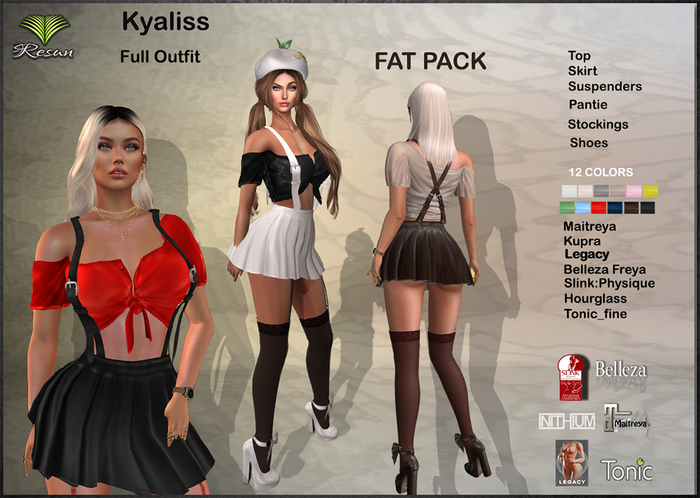 Res_Kyaliss Complete Outfit Fat Pack