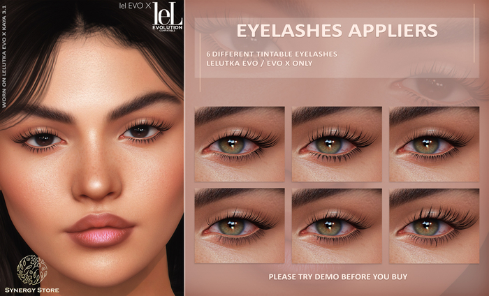 [SYN] Synergy / Eyelashes Naturals 02 LELUTKA EVO/EVO X