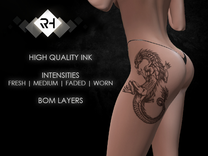 .:RH:. Fierce Drake Tattoo