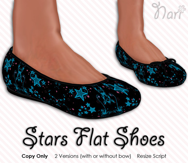 Stars Flat Shoes