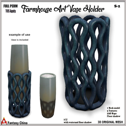 Full Perm Vase