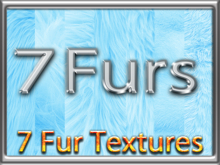 Zoy Texture [ Fur Shag Sky ] 7 Colors