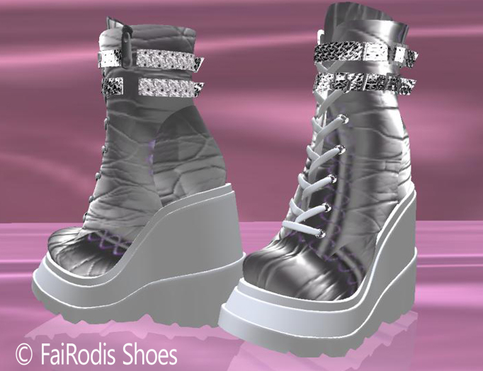 FaiRodis Silver Space Maitreya boots DEMO pack