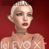 STRIKING GOLD EYELASHES
