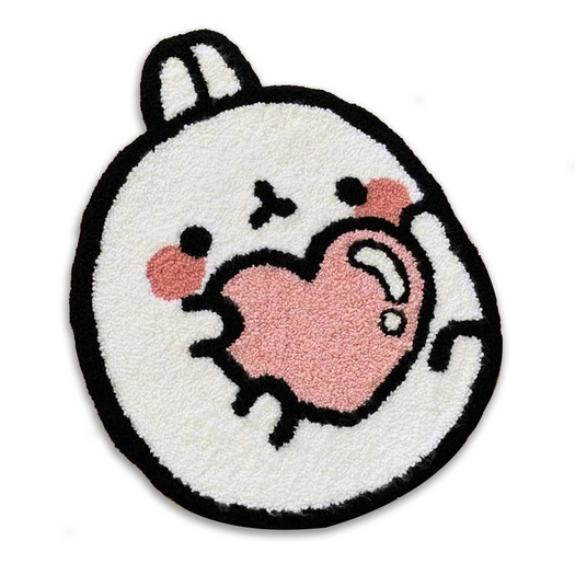 Bunny Heart Rug