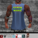 Born to fish, Forced to work Men's T-Shirt (MATL)
