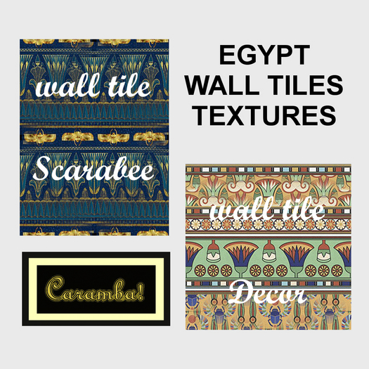 Egypt - wall tile (textures)